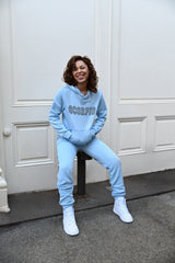 Blue Hoodie Set